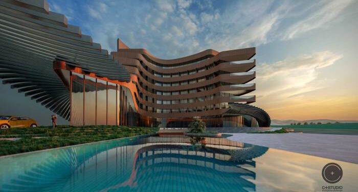 HOTEL ARCHITECTURE DESIGN LARNAKA CYPRUS - C+ Studio Architects